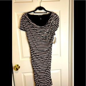 International Concepts striped dress